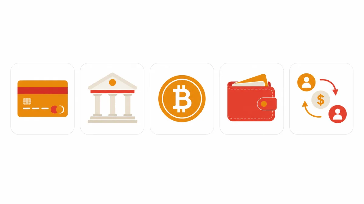 Zentoravesa AI — deposit and payment methods
